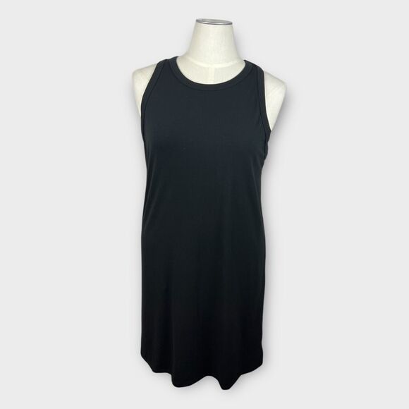 NWT Target A New Day Woman's XXL Sleeveless Tank Dress Black Knit Stetch - Picture 1 of 7